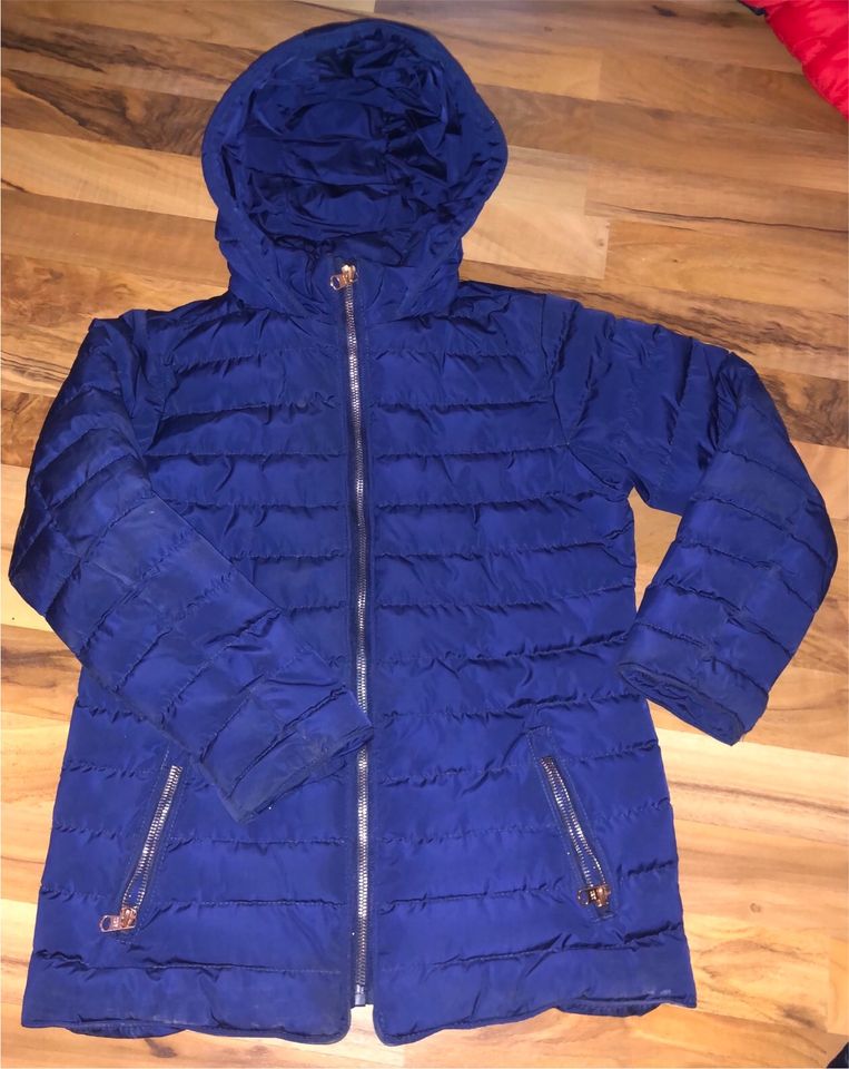 Jacke Winterjacke Mädchen Tokyo Laundry Gr. 9/10 ca. 9-10 J. blau in Möglingen 