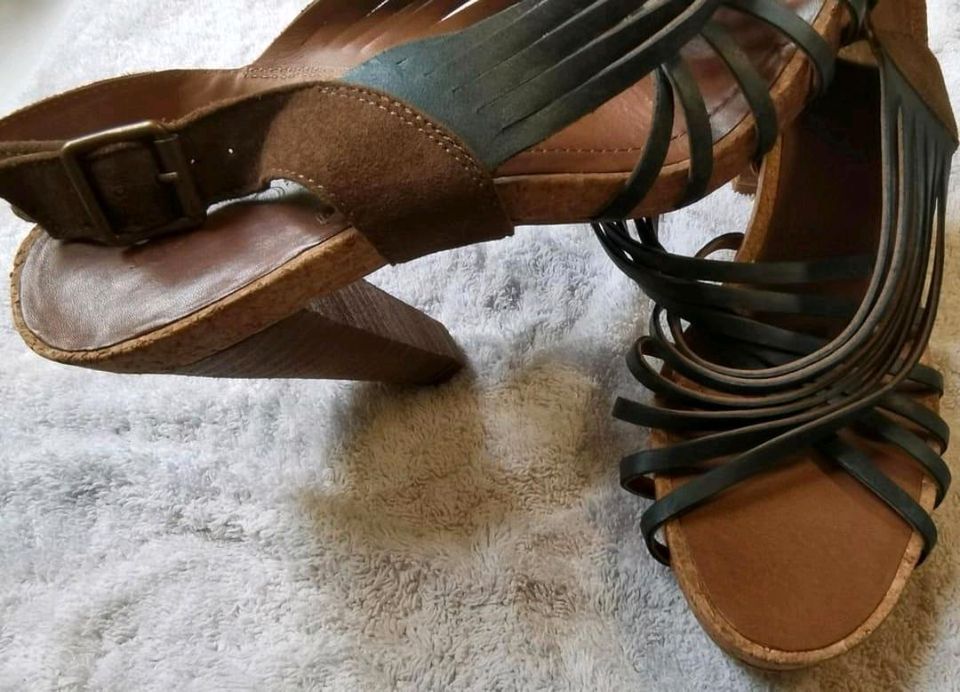 Marc O'Polo Sandalen mit Absatz Neuwertig Größe 42 Pumps (4) in Mönchengladbach