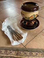 DDR:Wunderschöner Fondue-Topf‘Pilze‘ Sachsen - Mittelbach Vorschau
