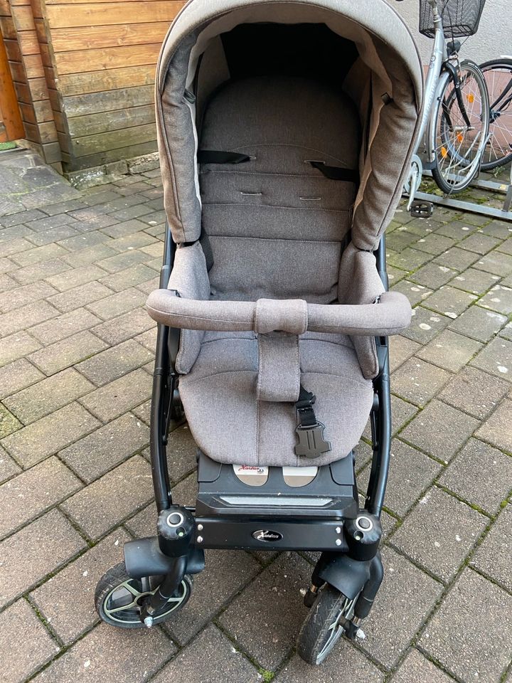 Hartan Racer gt bellybutton Edition grau Kinderwagen in Weiterstadt