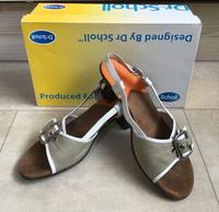 Dr. Scholl Sandalen Procida Gr. 38 Khaki Weiß Juteleder Gelactiv Bayern - Welden Vorschau