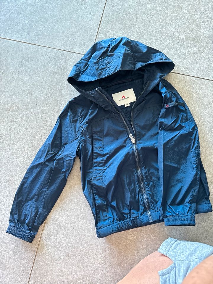 Peuterey Jacke mit Kapuze, blau, 5 Jahre / 110 in Oberasbach