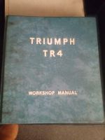 Triumpf  TR4 Original Workshop Manuel  Britisch Nordrhein-Westfalen - Übach-Palenberg Vorschau