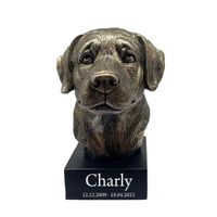 Hund Statue 20 Labrador Retriever Bronze Harz Skulptur Figur Hessen - Karben Vorschau