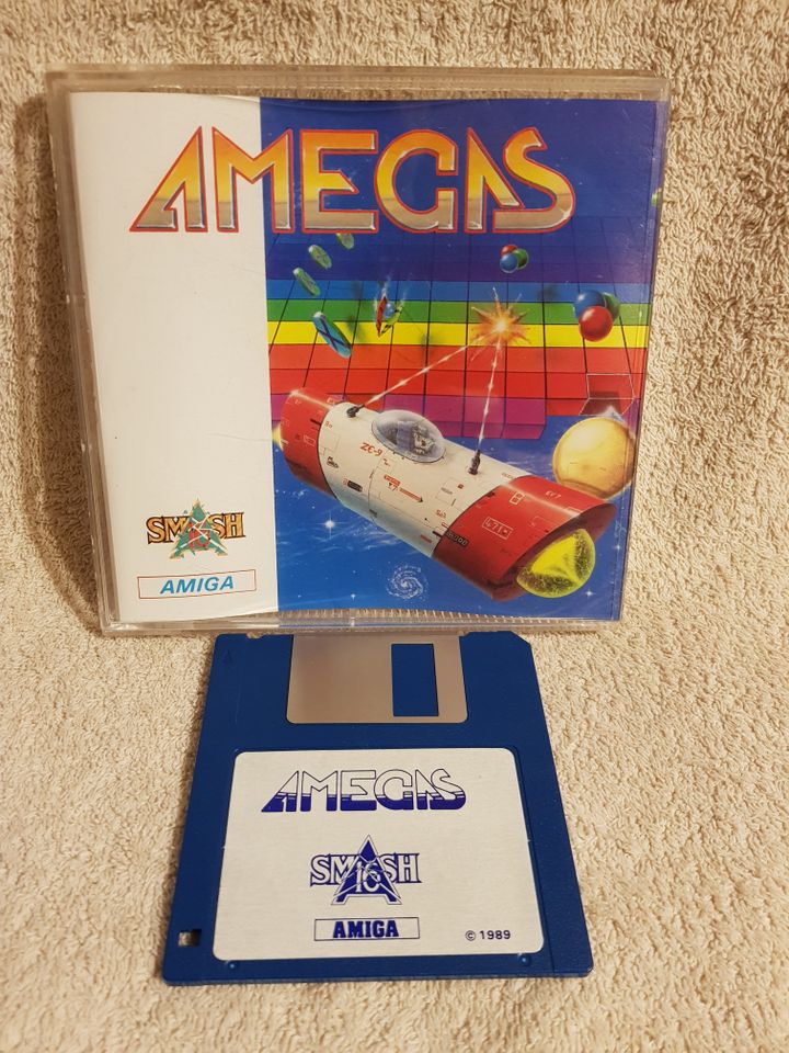 AMEGAS Spiel für Amiga 1989 in Gelsenkirchen