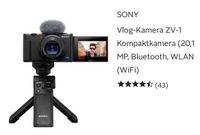 Sony Vlog Kamera ZV-1 München - Untergiesing-Harlaching Vorschau