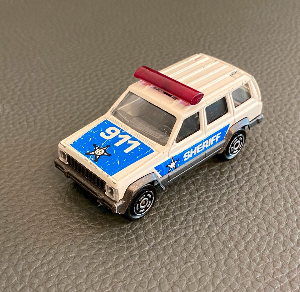 Majorette Jeep Cherokee 4x4, Police / Sheriff, Nr. 224 in Mainz