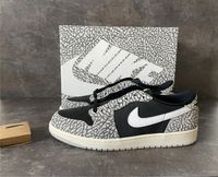 Nike Air Jordan 1 Retro Low OG (EUR 47) Black Cement Niedersachsen - Stade Vorschau