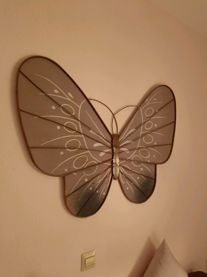 Schöner Schmetterling, 100 cm x 70 cm, lila in Aalen