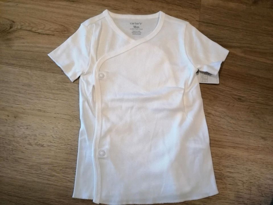 Neu Gr. 86 Carter's Wickel Tshirt baby Kleidung Sommer in Hamburg