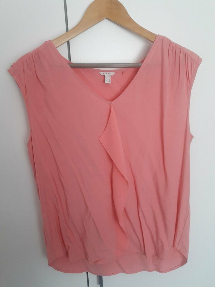 WIE NEU* ESPRIT Shirt Top Bluse pink rosé rosa Damen L XL 42 44 in Retzstadt