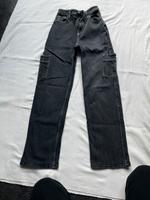 Hollister Jeans Damen Cargo Gr. 24 R schwarz Nordrhein-Westfalen - Langenfeld Vorschau