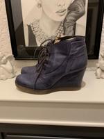 Mjus Stiefelette Blau Leder Damen GR 39 Ankle Boots Thüringen - Artern/Unstrut Vorschau