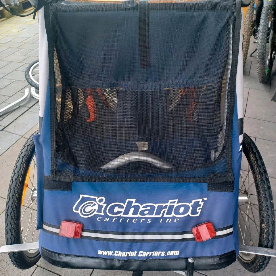 Chariot Cabriolet 2-Sitzer Fahrradanhänger in Rodder bei Adenau