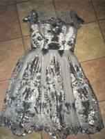 Abendkleid Silber CHI CHI London Pailletten UK 10 36 Baden-Württemberg - Rielasingen-Worblingen Vorschau