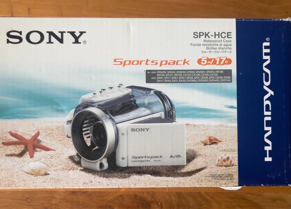 Sony Unterwassergehäuse SPK-HCE Camcorder in München