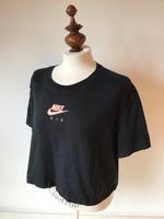 Nike Air The Nike Tee Oberteil schwarz Shirt bauchfrei L Bayern - Ustersbach Vorschau