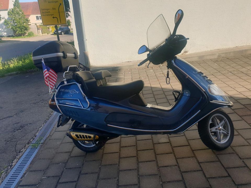 Piaggio Hexagon 125 LX Tausche auch gegen e bike in Fremdingen