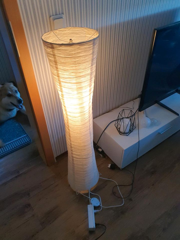 Reispapier Lampe