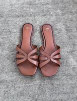 Zara Sandalen 36 Leder Braun Flats Leipzig - Leipzig, Zentrum-Ost Vorschau