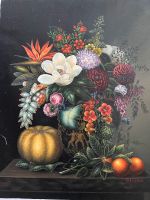 Ölgemälde Gemälde Bild Blumen Stilleben signiert Früchte Rheinland-Pfalz - Dudeldorf Vorschau
