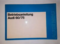 Betriebsanleitung Audi 60 75 - Dezember 1971 Sachsen-Anhalt - Wegeleben Vorschau