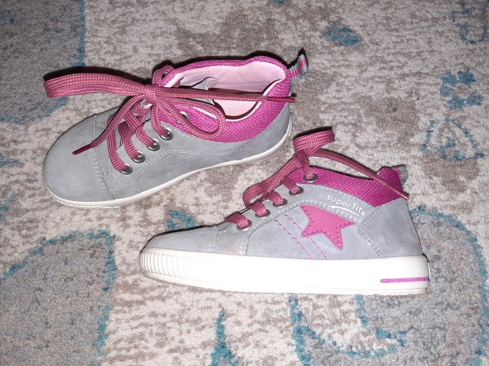 Superfit Schuhe, Mädchen, grau pink, Größe 25 in Bad Camberg