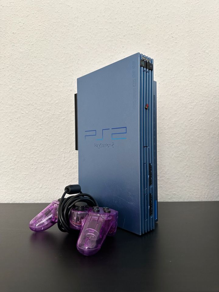 Sony PlayStation 2 Aqua Blue Limited Edition PS2 Konsole 1TB HDD in Berlin