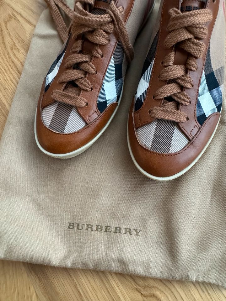 Damen Burberry Sneaker Gr. 38 1x getragen in Weil am Rhein