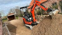 Zu vermieten: Minibagger KUBOTA 2,0 t, nur 99 cm breit Schleswig-Holstein - Immenstedt Vorschau