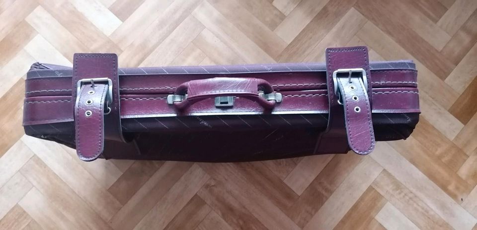 Der Koffer, Leder, Stoff, Guter Zustand in Göttingen