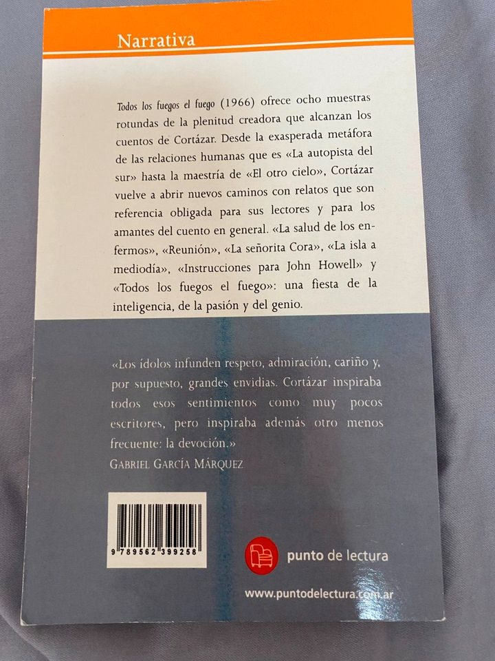 Todos los fuegos el fuego  - Julio Cortázar in Ismaning