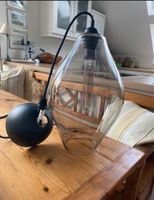 Ikea holmeja Lampe Pendel hängeleuchte Glas Rauchglas Schleswig-Holstein - Kiel Vorschau