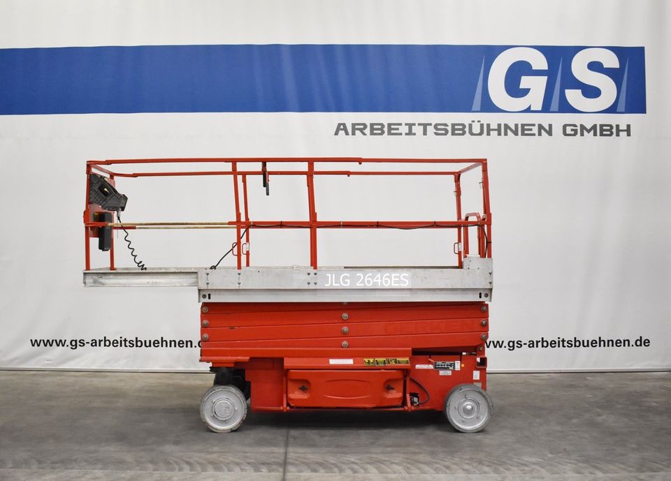 JLG 2646ES Elektro Scheren-Arbeitsbühnen sofort ab Lager in Neuss