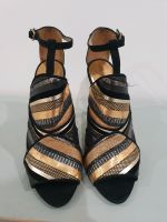 Selten Zara Mesh Metallic Stilettos Sandalen Heels 40 Hessen - Wetzlar Vorschau