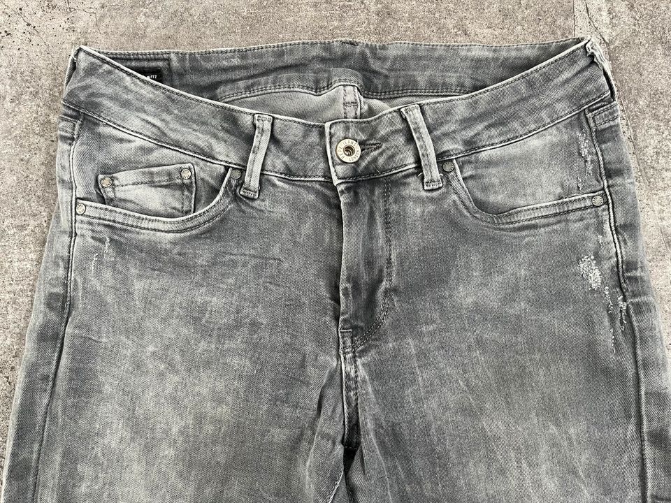 Pepe Jeans Pixie Skinny Ripped Hose Röhre Destroyed Gr 29/30 S/M in Meerbusch