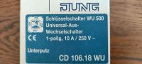 Jung Schlüsselschalter CD 10618WU neu Baden-Württemberg - Mengen Vorschau