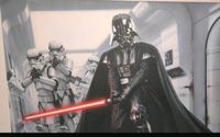 Star Wars Leinwand ca. 50x70cm groß Nordrhein-Westfalen - Moers Vorschau