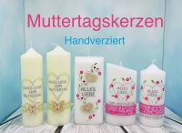 Muttertagskerze, Muttertagsgeschenk, Geschenke,  Taufkerze Bayern - Alzenau Vorschau