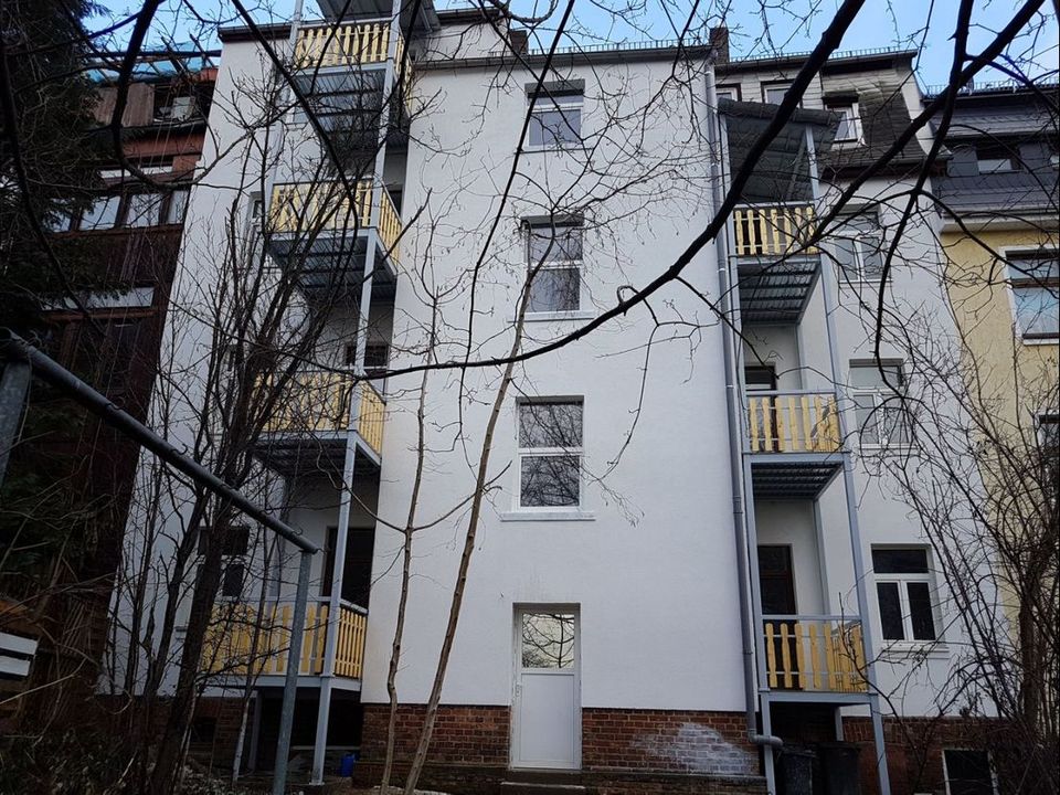 Sanierte 2-Zi-Wohnung Reichenbach Zentrum Altbau + Balkon + EBK in Reichenbach (Vogtland)