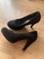 Schwarze Pumps in Wildleder Optik Nordrhein-Westfalen - Korschenbroich Vorschau