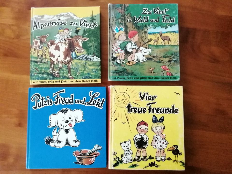 4 Bücher Hanni, Fritz, Putzi, Rabe Kolk in Endingen