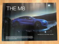BMW M8 Competition Coupé F92 Poster 84x60cm Marina Bay blau Rheinland-Pfalz - Kirchen (Sieg) Vorschau