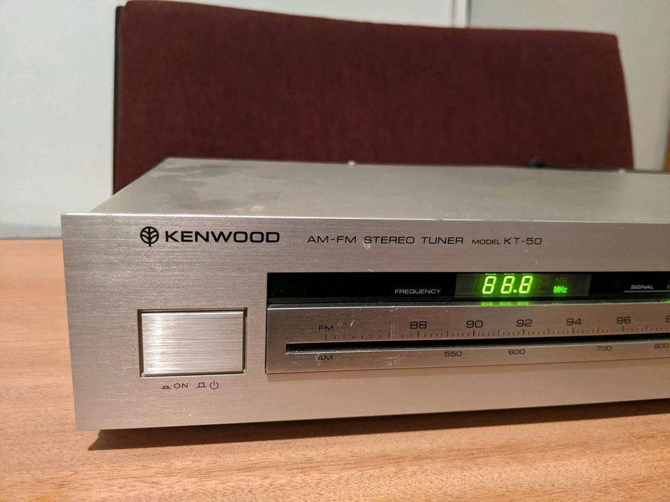 Kenwood KT-50 Stereo digital Tuner, Retro, Vintage HiFi, Sammler in Überlingen