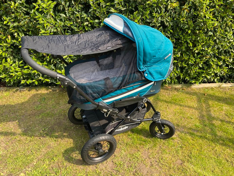 Kinderwagen Emmaljunga Duo S - Luftbereifung in Kaarst