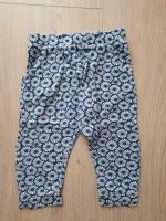 Hose H&M gr 86 blau Blumen Stoffhose Baden-Württemberg - Walldürn Vorschau