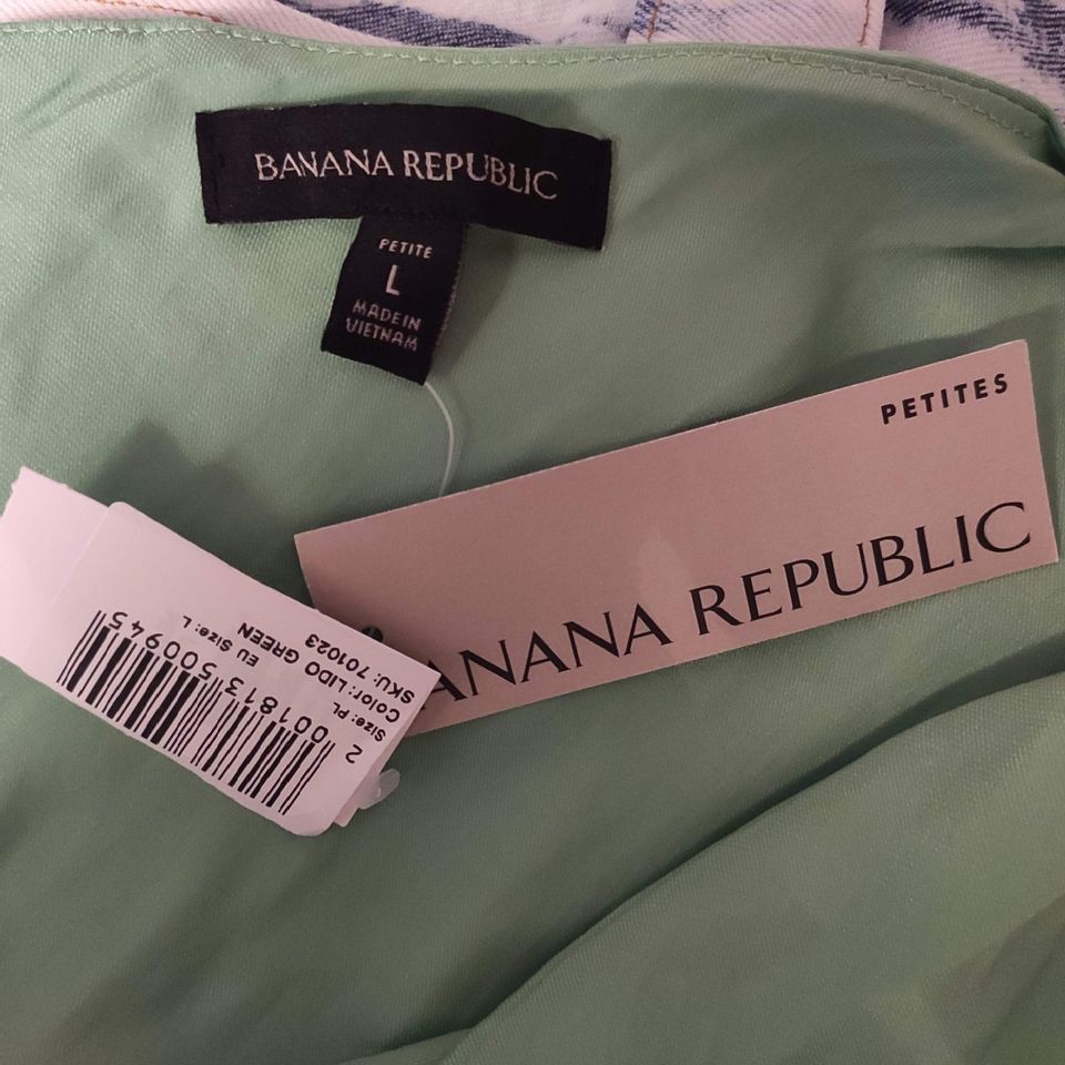 Banana Republic Sommer Kleid Midi L mint grün neu #sale in Saarbrücken