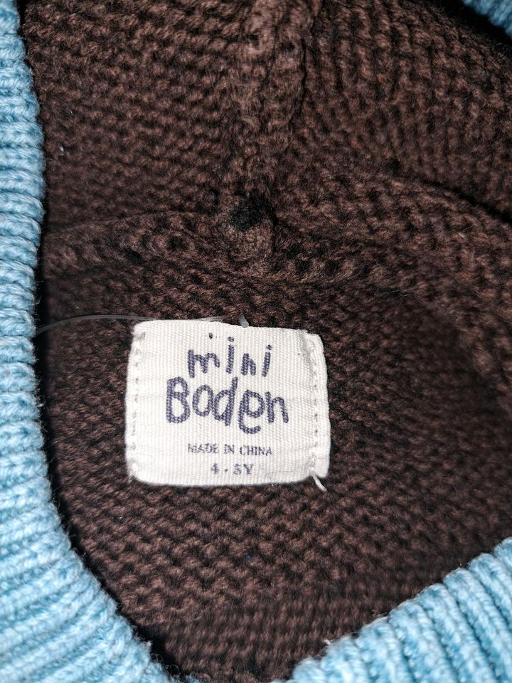 Mini Boden Pullover braun Totenkopf Gr. 104 in Rüsselsheim