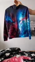 Hoodie mit Wolfmotiv in 3D Druck Rheinland-Pfalz - Hennweiler Vorschau