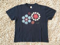 neuwertige Cakewalk T-Shirt, dunkelblau mit Blumen, Größe 140 Bonn - Beuel Vorschau